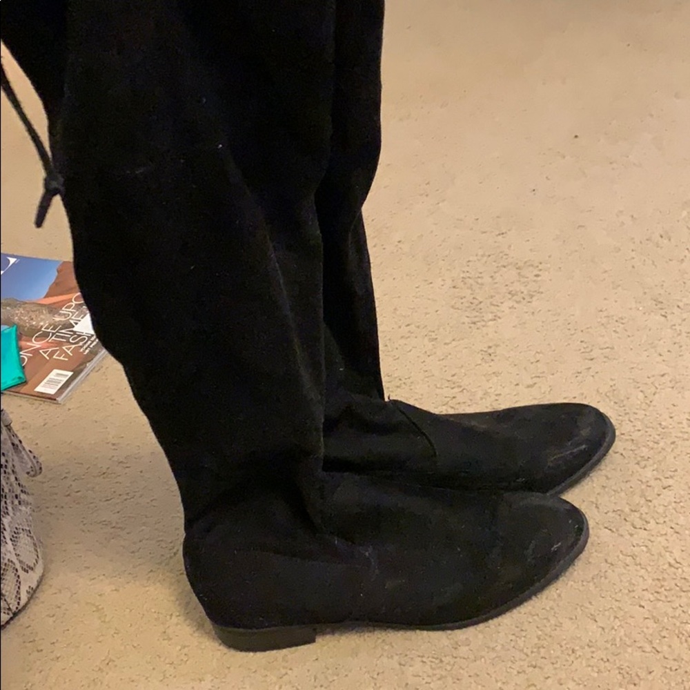 Over the knee boots